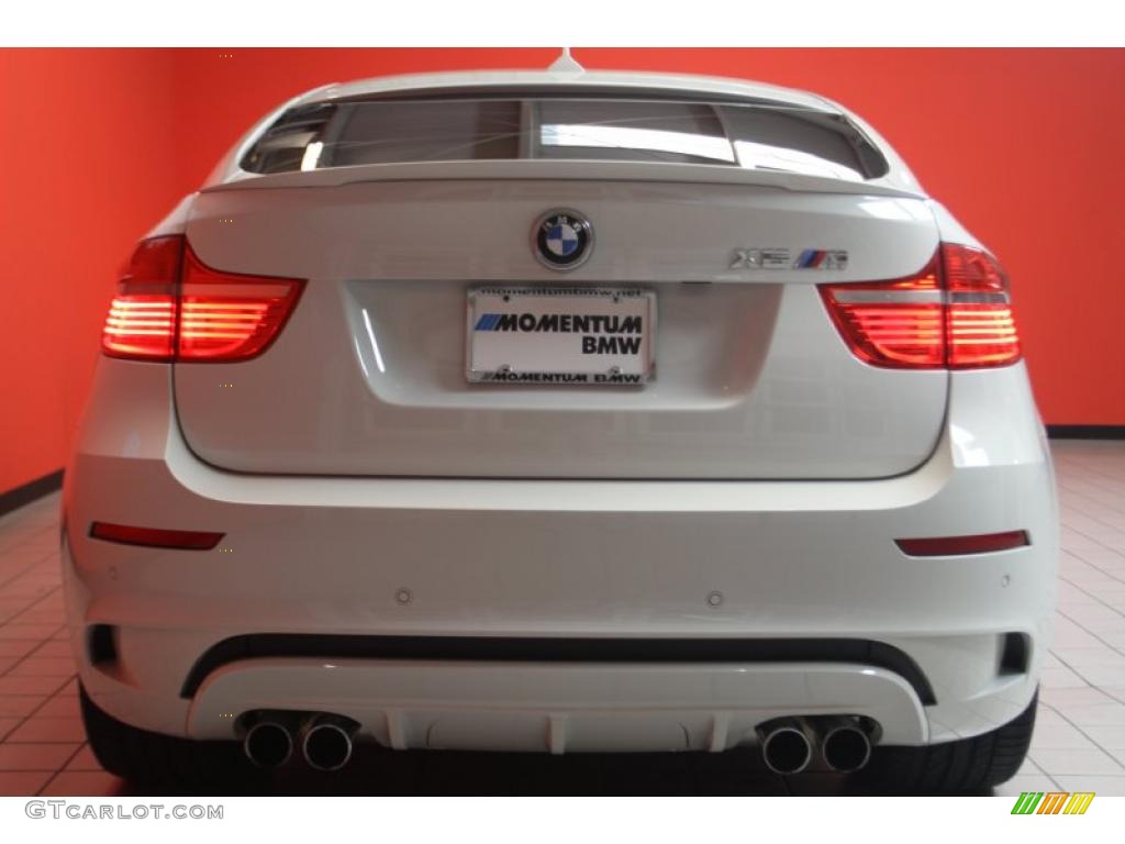 2011 X6 M M xDrive - Alpine White / Bamboo Beige Merino Leather photo #63