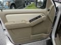 2010 White Suede Ford Explorer XLT  photo #6