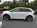White Platinum Tri-Coat 2011 Ford Edge Sport Exterior
