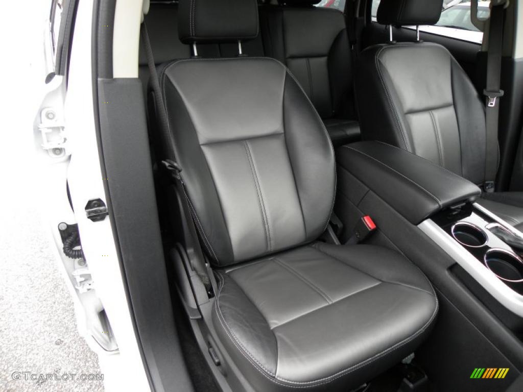 Charcoal Black/Silver Smoke Metallic Interior 2011 Ford Edge Sport Photo #47439543