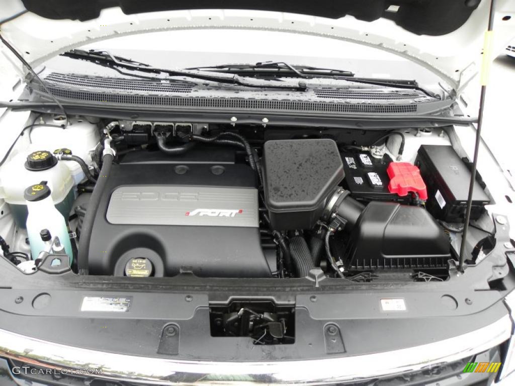 2011 Ford Edge Sport 3.7 Liter DOHC 24-Valve TiVCT V6 Engine Photo #47439648