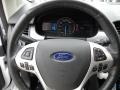 Charcoal Black/Silver Smoke Metallic 2011 Ford Edge Sport Steering Wheel