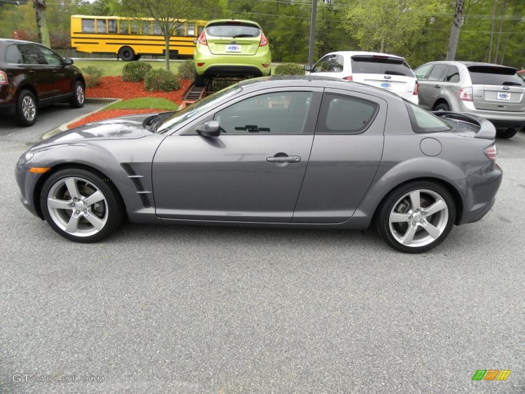 Metropolitan Gray Mica 2008 Mazda RX-8 Touring Exterior Photo #47439945