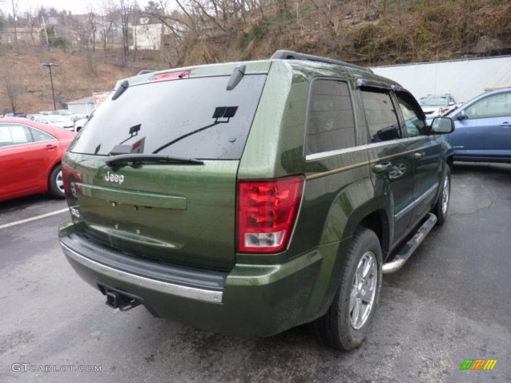 2006 Grand Cherokee Limited 4x4 - Jeep Green Metallic / Dark Khaki/Light Graystone photo #4