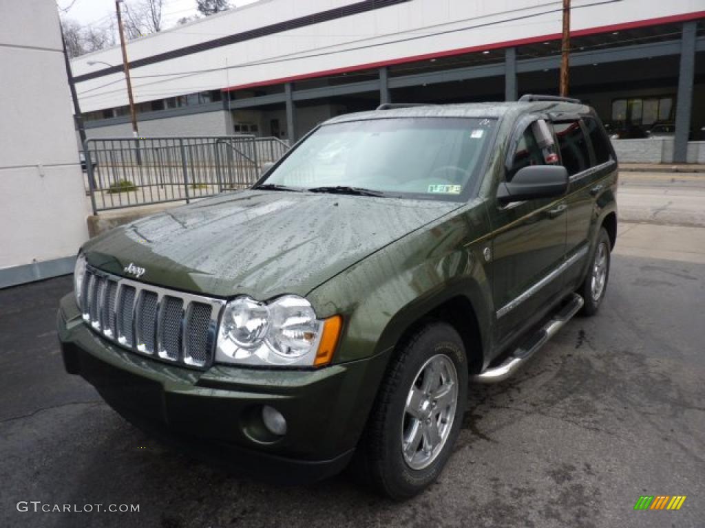 2006 Grand Cherokee Limited 4x4 - Jeep Green Metallic / Dark Khaki/Light Graystone photo #11