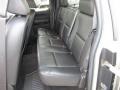 Ebony Black 2007 Chevrolet Silverado 1500 LTZ Extended Cab Interior Color
