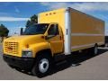 Front 3/4 View of 2004 C Series TopKick C7500 Regular Cab Commerical Moving Truck