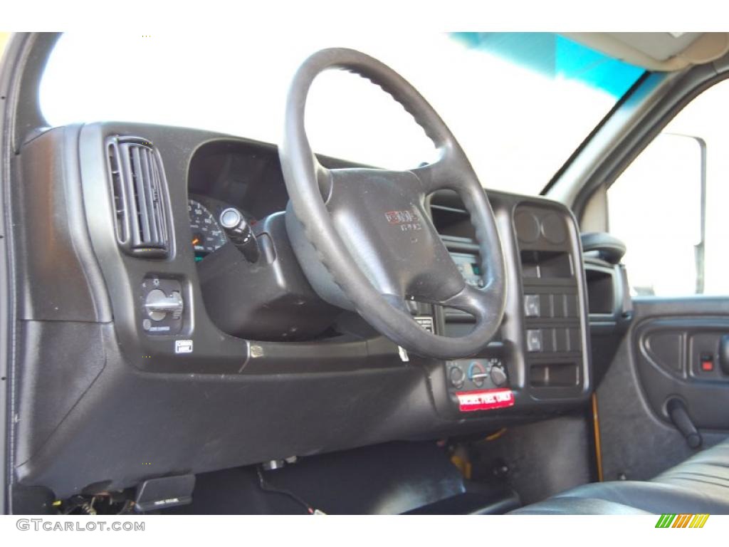 Pewter Gray Interior 2004 GMC C Series TopKick C7500 Regular Cab Commerical Moving Truck Photo #47440878