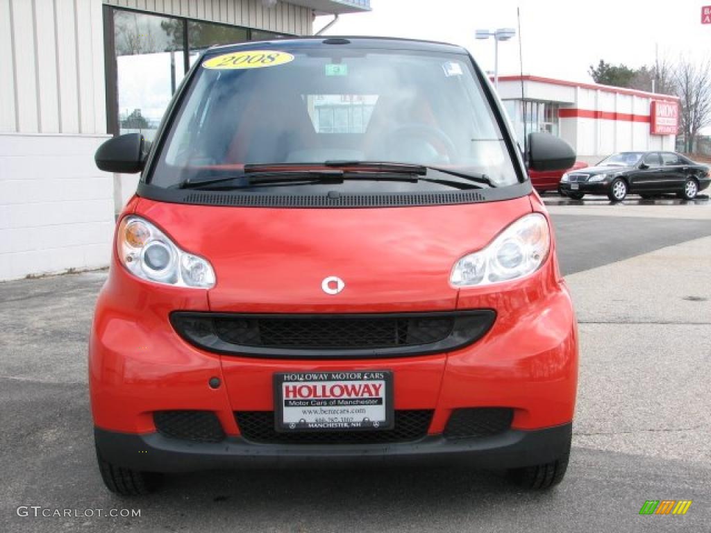 Rally Red 2008 Smart fortwo passion cabriolet Exterior Photo #47441277