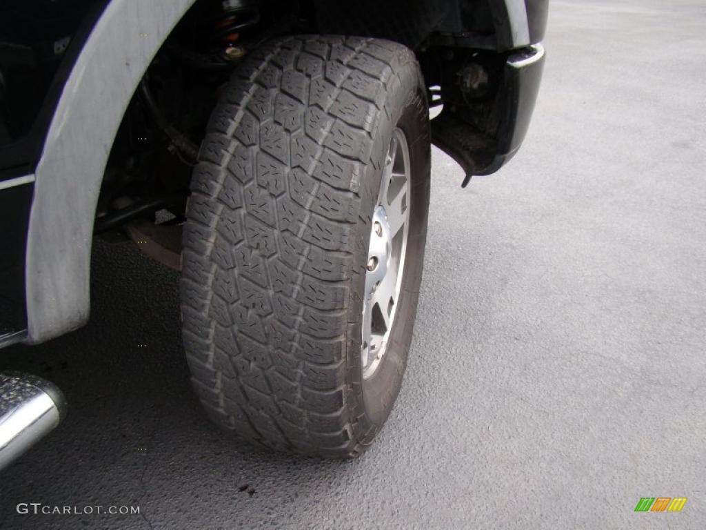 2006 F150 FX4 SuperCab 4x4 - Black / Black photo #30