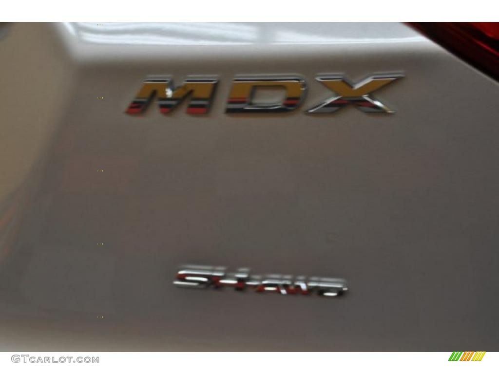 2007 MDX Sport - Billet Silver Metallic / Ebony photo #5