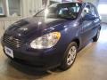 2008 Dark Sapphire Blue Hyundai Accent GLS Sedan  photo #1