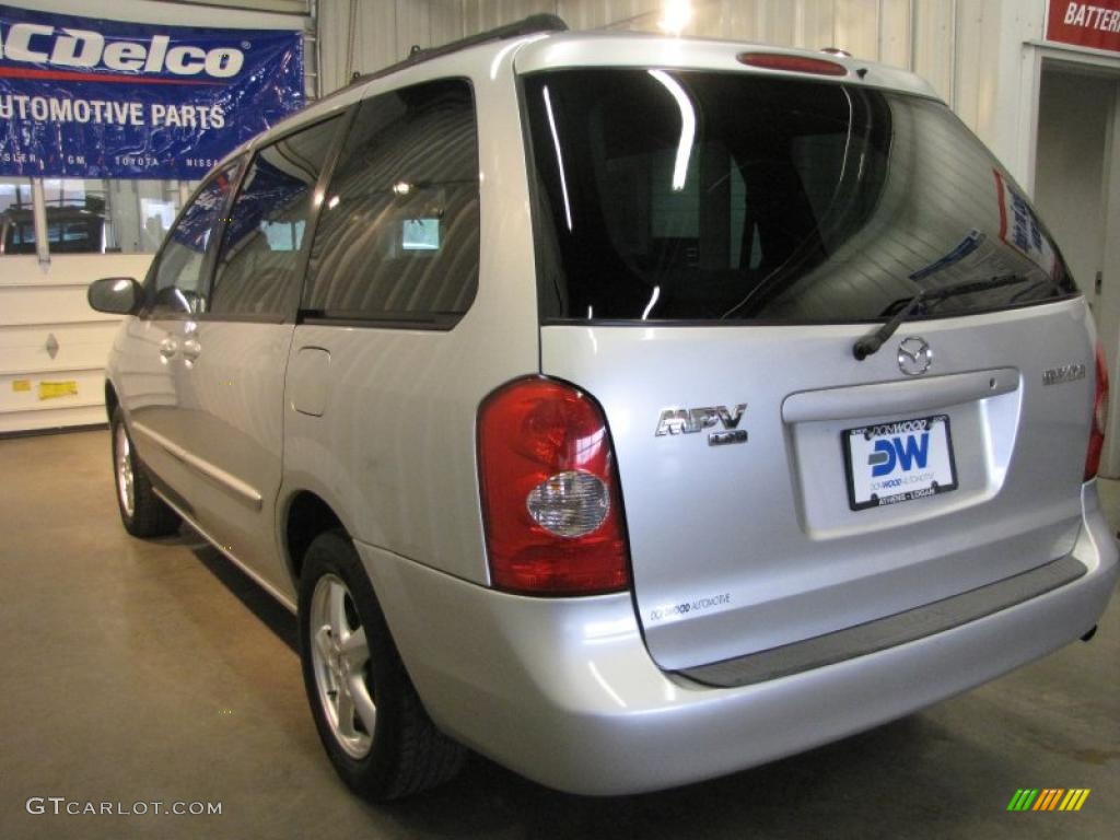 2002 MPV LX - Sunlight Silver Metallic / Gray photo #4