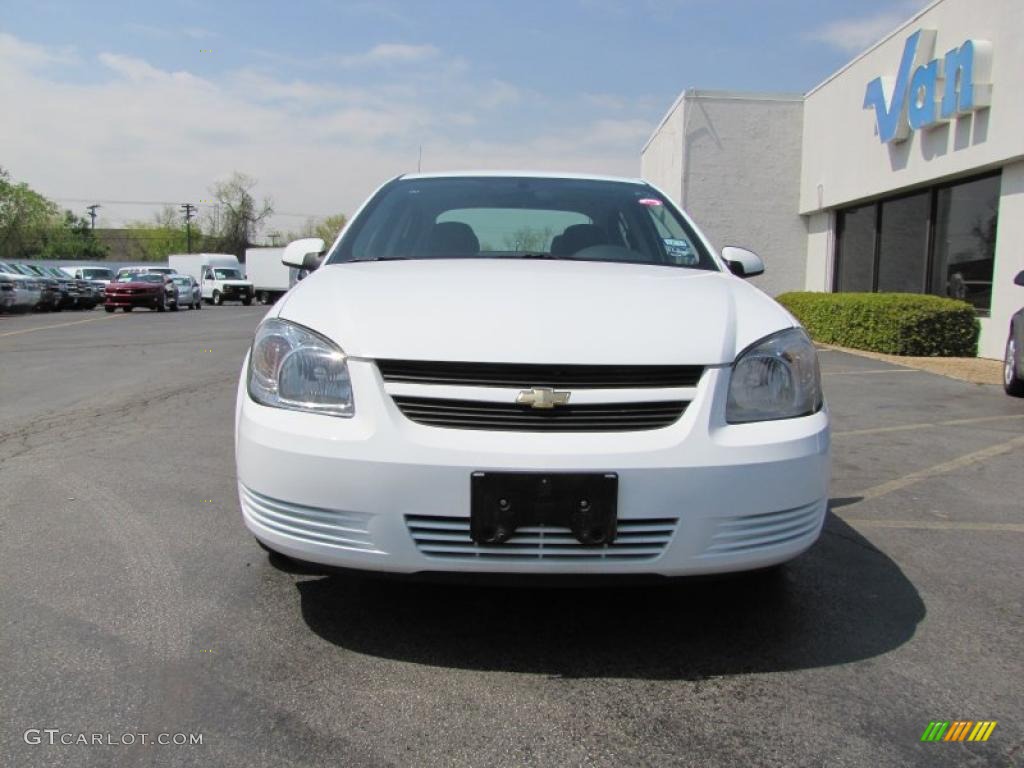 2010 Cobalt LT Sedan - Summit White / Ebony photo #2