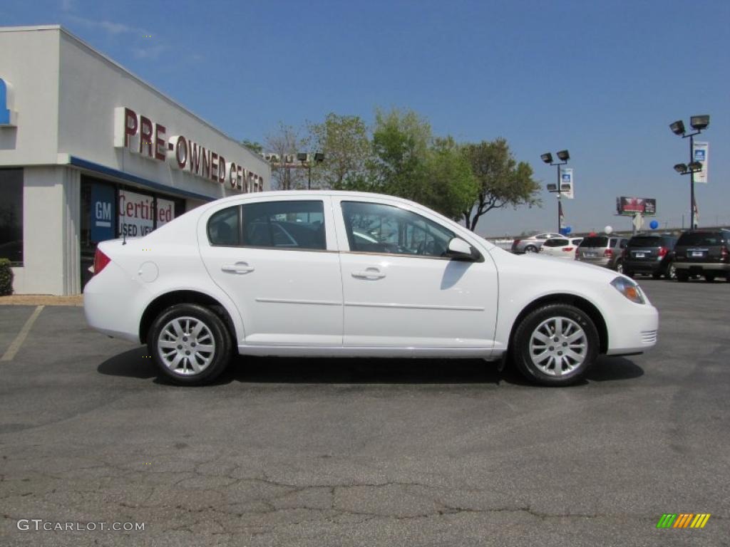 2010 Cobalt LT Sedan - Summit White / Ebony photo #7