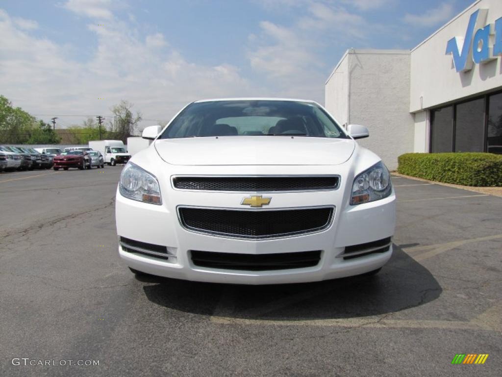 2010 Malibu LT Sedan - Summit White / Ebony photo #2
