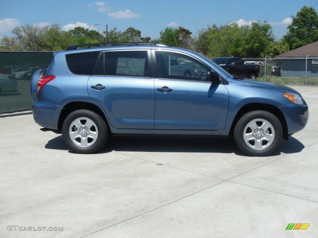 2011 RAV4 I4 - Pacific Blue Metallic / Sand Beige photo #2