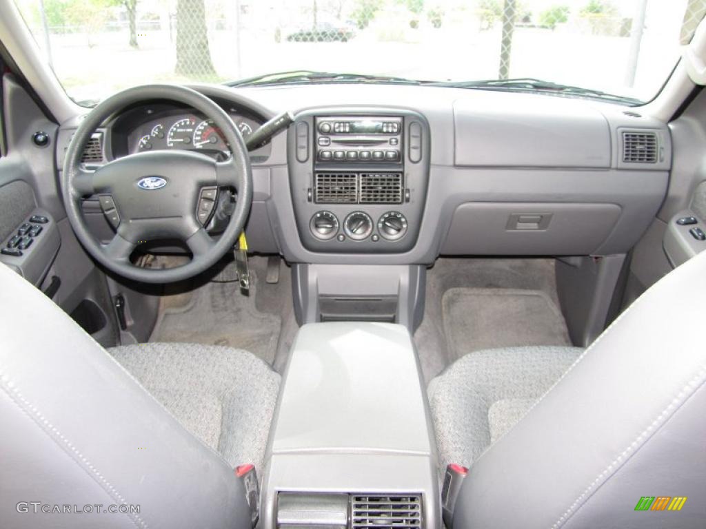 2002 Ford Explorer XLS Graphite Dashboard Photo #47446075
