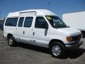 Oxford White 2006 Ford E Series Van E250 Passenger Conversion
