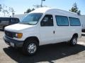 Oxford White - E Series Van E250 Passenger Conversion Photo No. 3