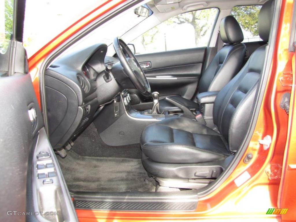 2004 MAZDA6 s Sedan - Blazing Copper Metallic / Black photo #9