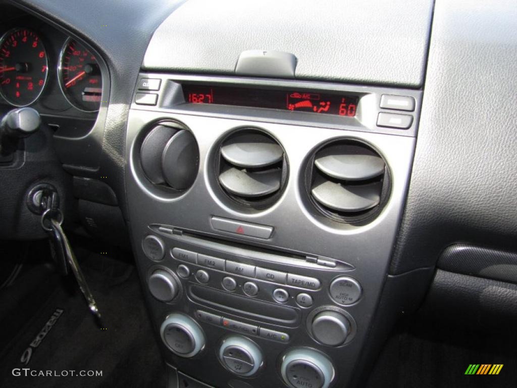 2004 MAZDA6 s Sedan - Blazing Copper Metallic / Black photo #16