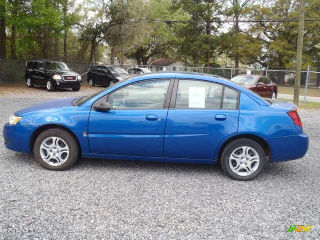 2004 ION 2 Sedan - Electric Blue / Grey photo #5