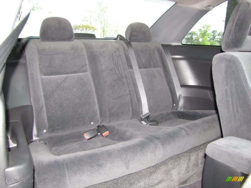 Black Interior 2003 Honda Civic EX Coupe Photo #47447026