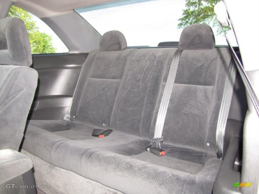 Black Interior 2003 Honda Civic EX Coupe Photo #47447044