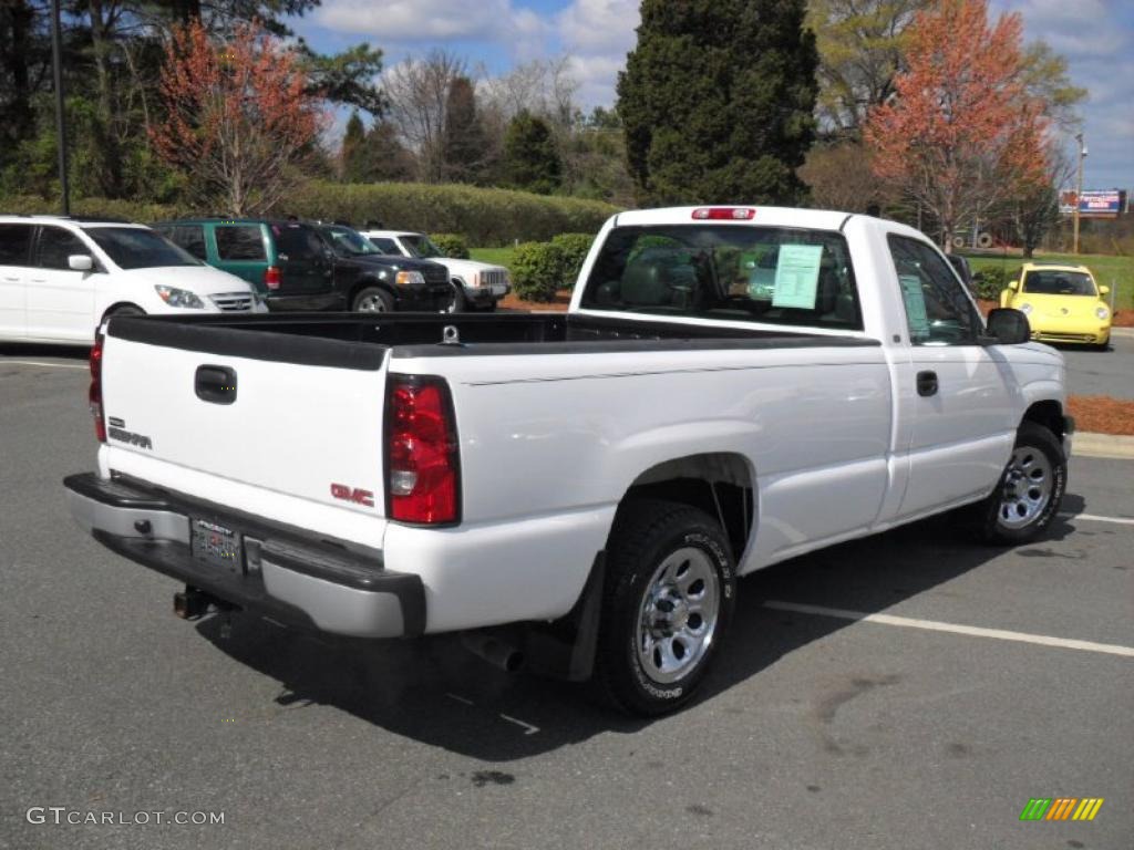 2005 Silverado 1500 Regular Cab - Summit White / Dark Charcoal photo #5