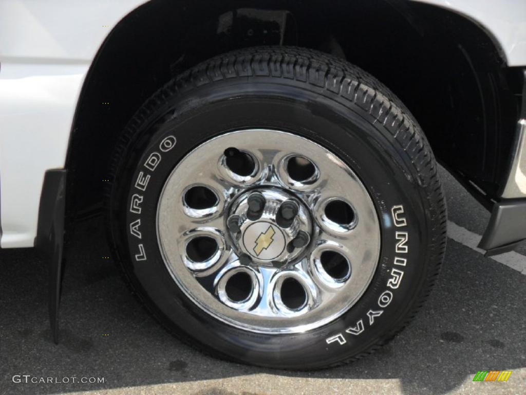 2005 Silverado 1500 Regular Cab - Summit White / Dark Charcoal photo #14