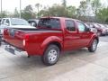 2011 Red Brick Nissan Frontier S Crew Cab  photo #3