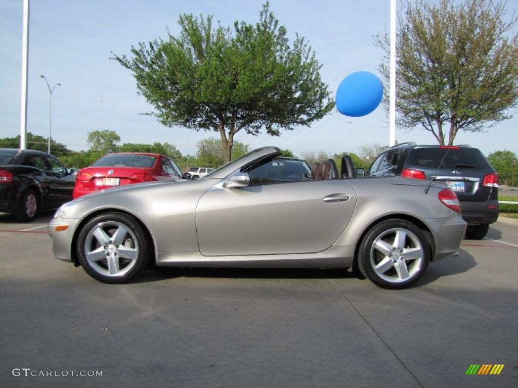 Pewter Silver Metallic 2005 Mercedes-Benz SLK 350 Roadster Exterior Photo #47448262