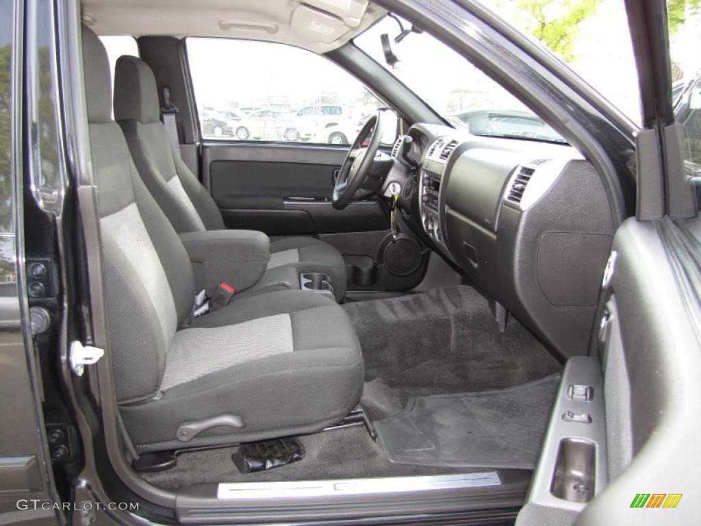 Ebony Interior 2009 GMC Canyon SLE Crew Cab Photo #47449384