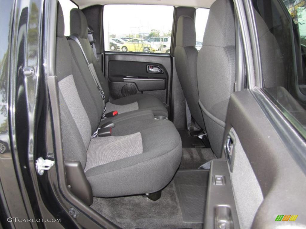 Ebony Interior 2009 GMC Canyon SLE Crew Cab Photo #47449402