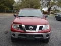 2011 Red Brick Nissan Frontier SV V6 King Cab 4x4  photo #2