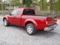 2011 Red Brick Nissan Frontier SV V6 King Cab 4x4  photo #3