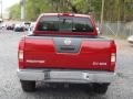 2011 Red Brick Nissan Frontier SV V6 King Cab 4x4  photo #4