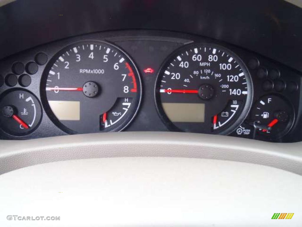 2011 Nissan Frontier SV V6 King Cab 4x4 Gauges Photo #47449780