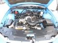 2010 Grabber Blue Ford Mustang V6 Convertible  photo #19