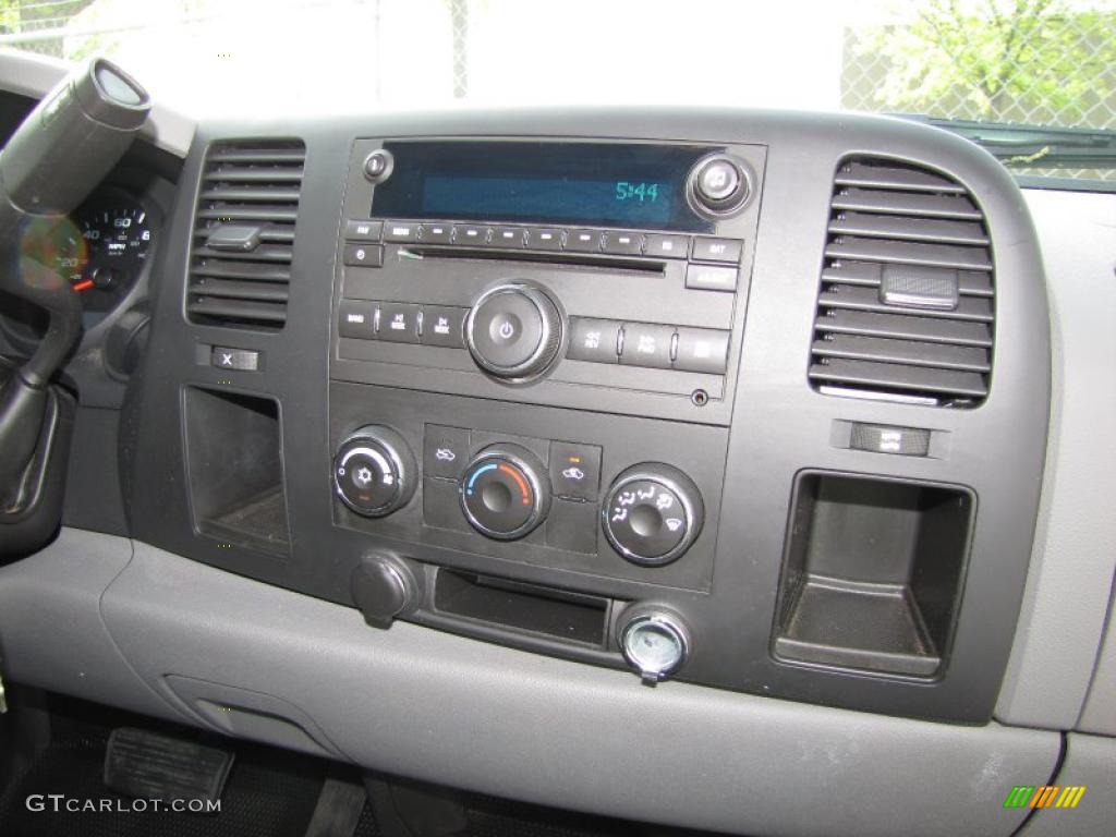 2008 Sierra 1500 Regular Cab - Onyx Black / Dark Titanium photo #15