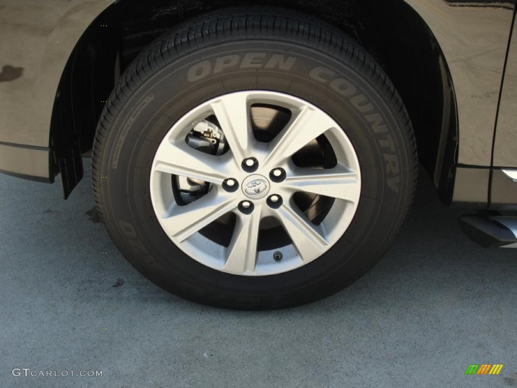 2011 Toyota Highlander Standard Highlander Model Wheel Photo #47450737