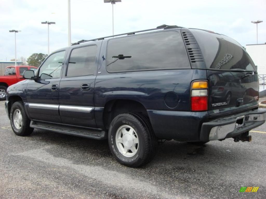 Deep Blue Metallic 2004 GMC Yukon XL 1500 SLT 4x4 Exterior Photo #47452318