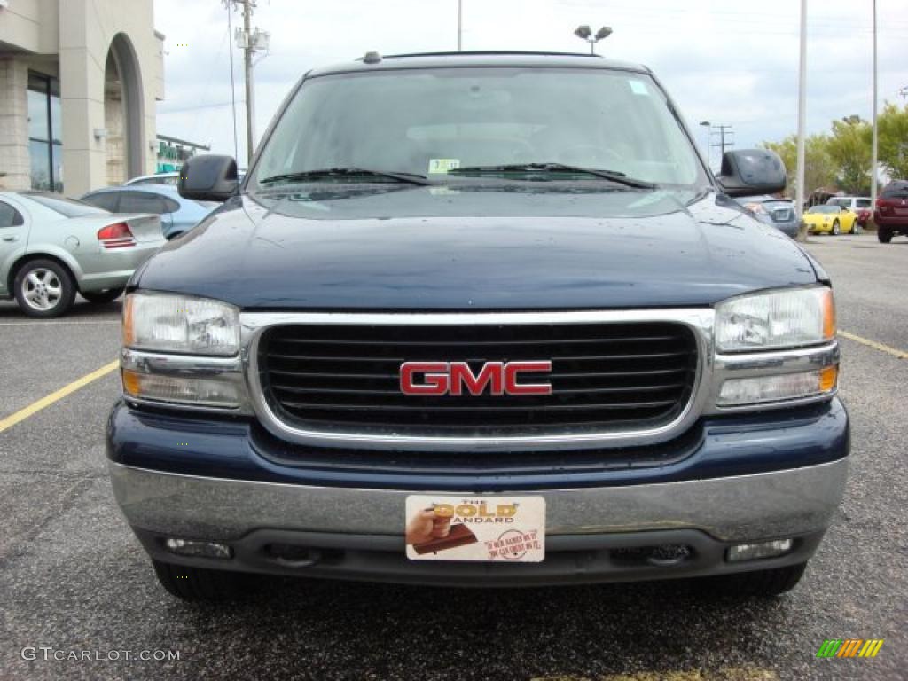 2004 Yukon XL 1500 SLT 4x4 - Deep Blue Metallic / Pewter/Dark Pewter photo #6