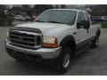 Oxford White - F250 Super Duty Lariat SuperCab 4x4 Photo No. 4