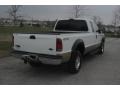 Oxford White - F250 Super Duty Lariat SuperCab 4x4 Photo No. 8