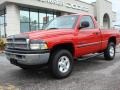 2001 Flame Red Dodge Ram 1500 SLT Regular Cab 4x4  photo #2