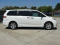 2011 Super White Toyota Sienna V6  photo #2