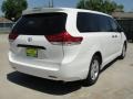 2011 Super White Toyota Sienna V6  photo #3