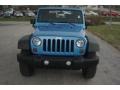 2010 Surf Blue Pearl Jeep Wrangler Sport Islander Edition 4x4  photo #12